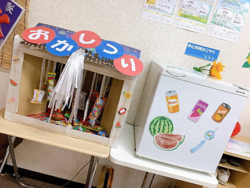 浴衣で接客中♡