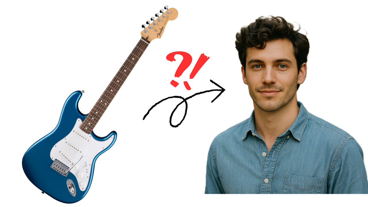 エレキギターの種類を擬人化して解説【王道モデル編】