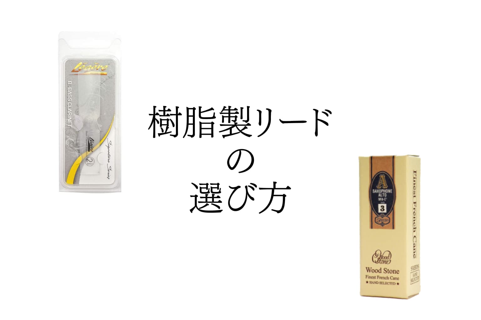 樹脂製リードの選び方を徹底解説