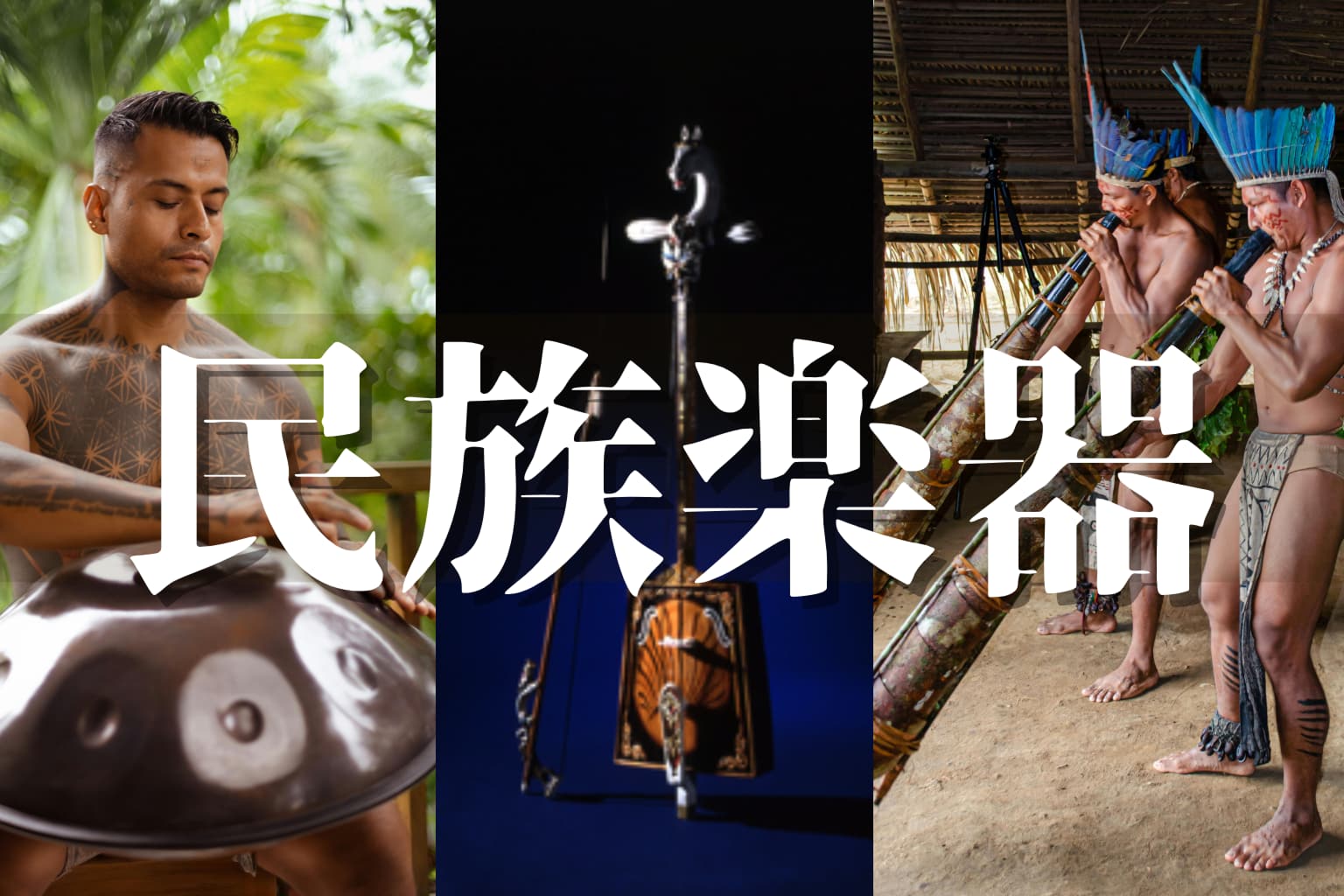 マニアックだけど魅力的な民族楽器の世界