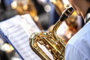 吹奏楽でのサックス音色